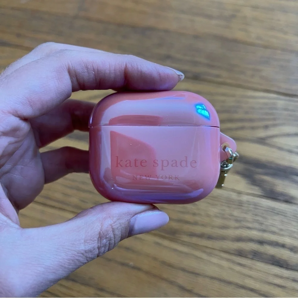 NEW Kate Spade Air Pod Case 3rd Generation Pink NWT